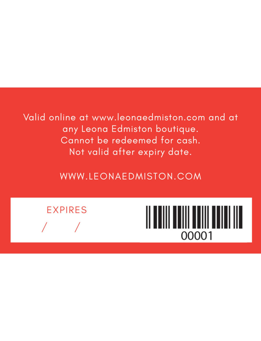 Leona Edmiston $100 Gift Card