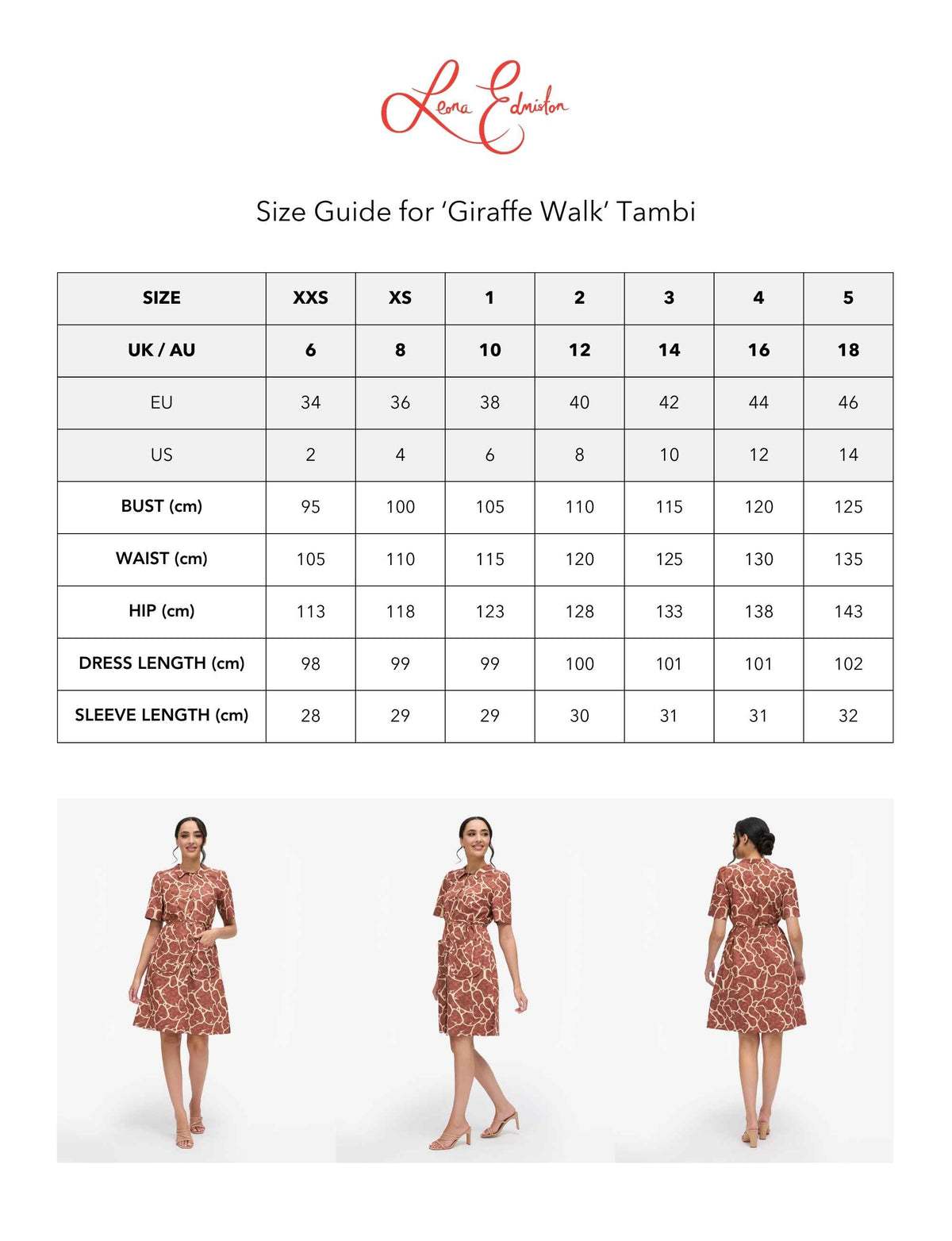 Tambi 'Giraffe Walk' Collared Shirtdress FINAL SALE