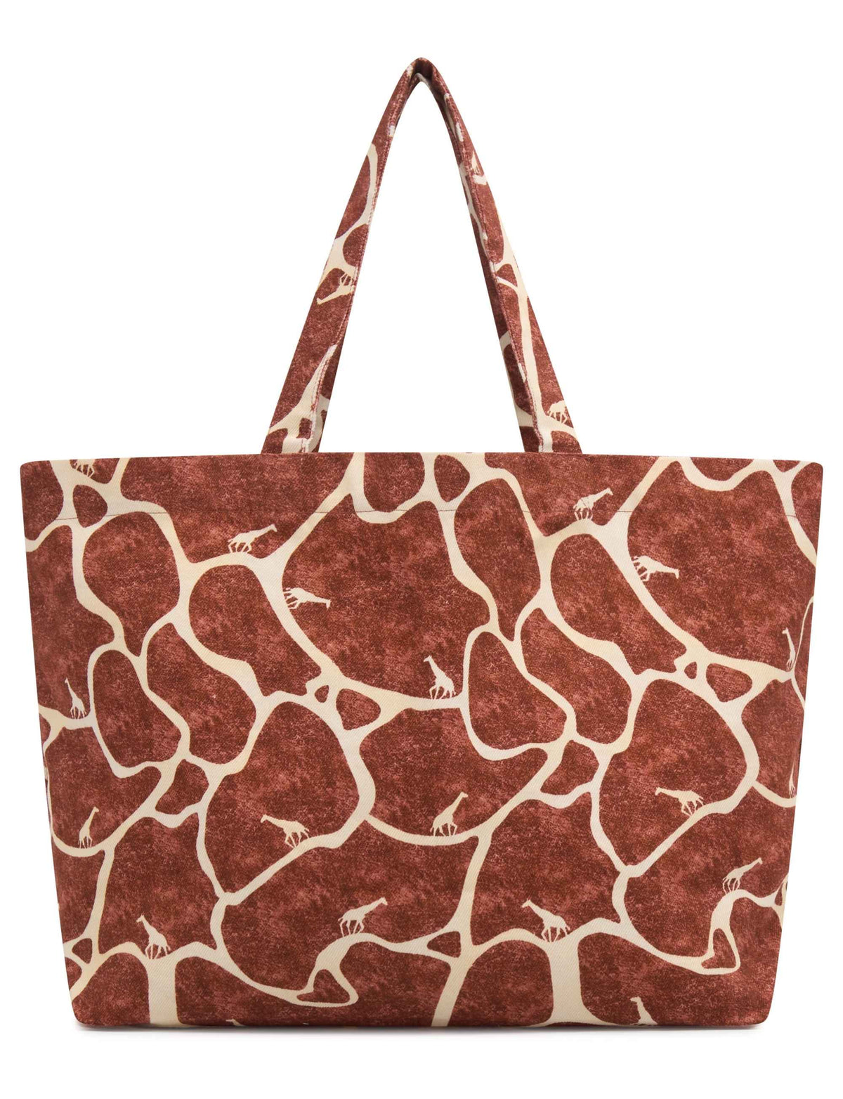 Giraffe Walk Tote Bag