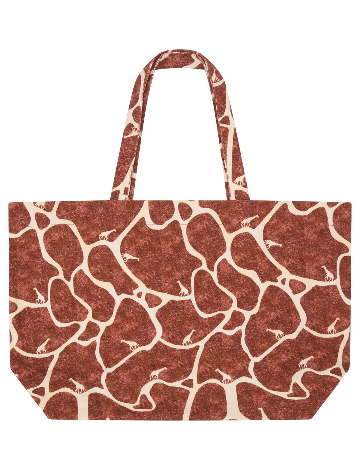 Giraffe Walk Tote Bag