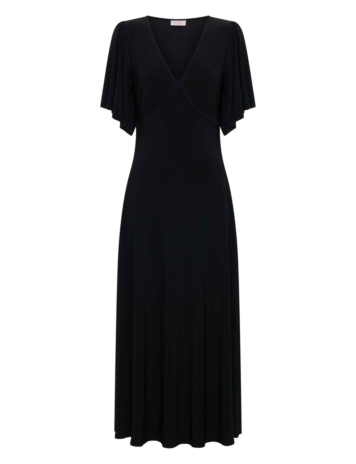Dina 'LBD' Empire Line Dress with Butterfly Sleeves - FINAL SALE