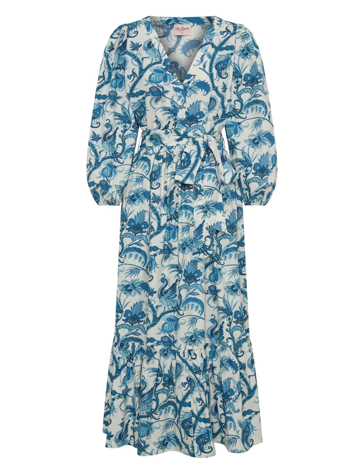 Seraphina 'Phoenix Rising' Maxi Pocket Dress