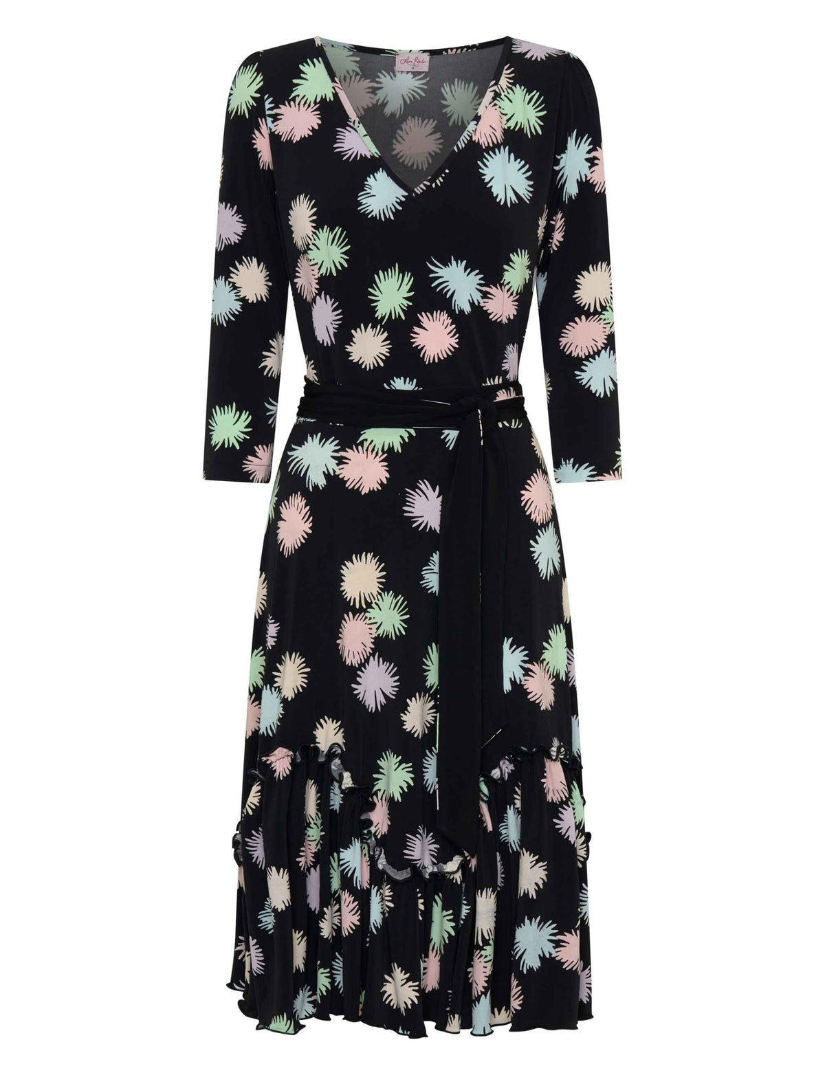 Jovanny 'Powder Puff' Fit & Flare Dress