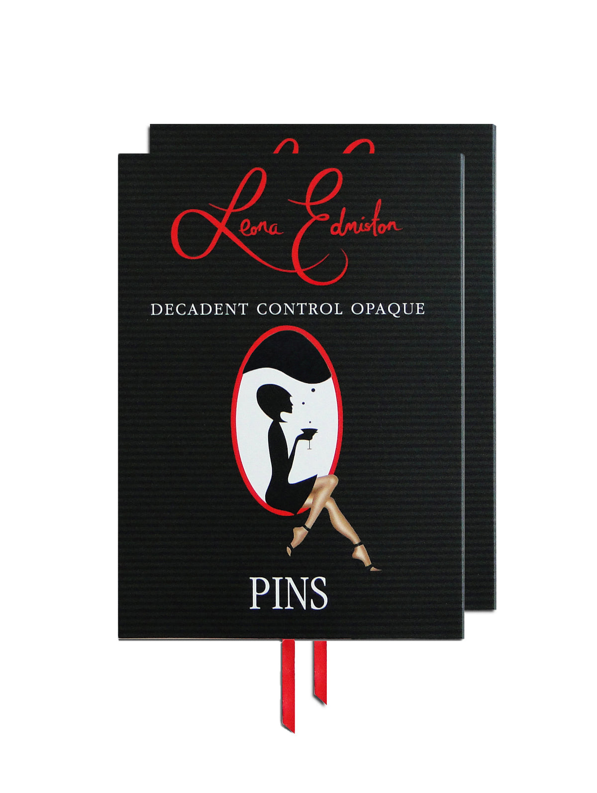 Luxury PINS - 100D Control Tights - 2 Pack - Black