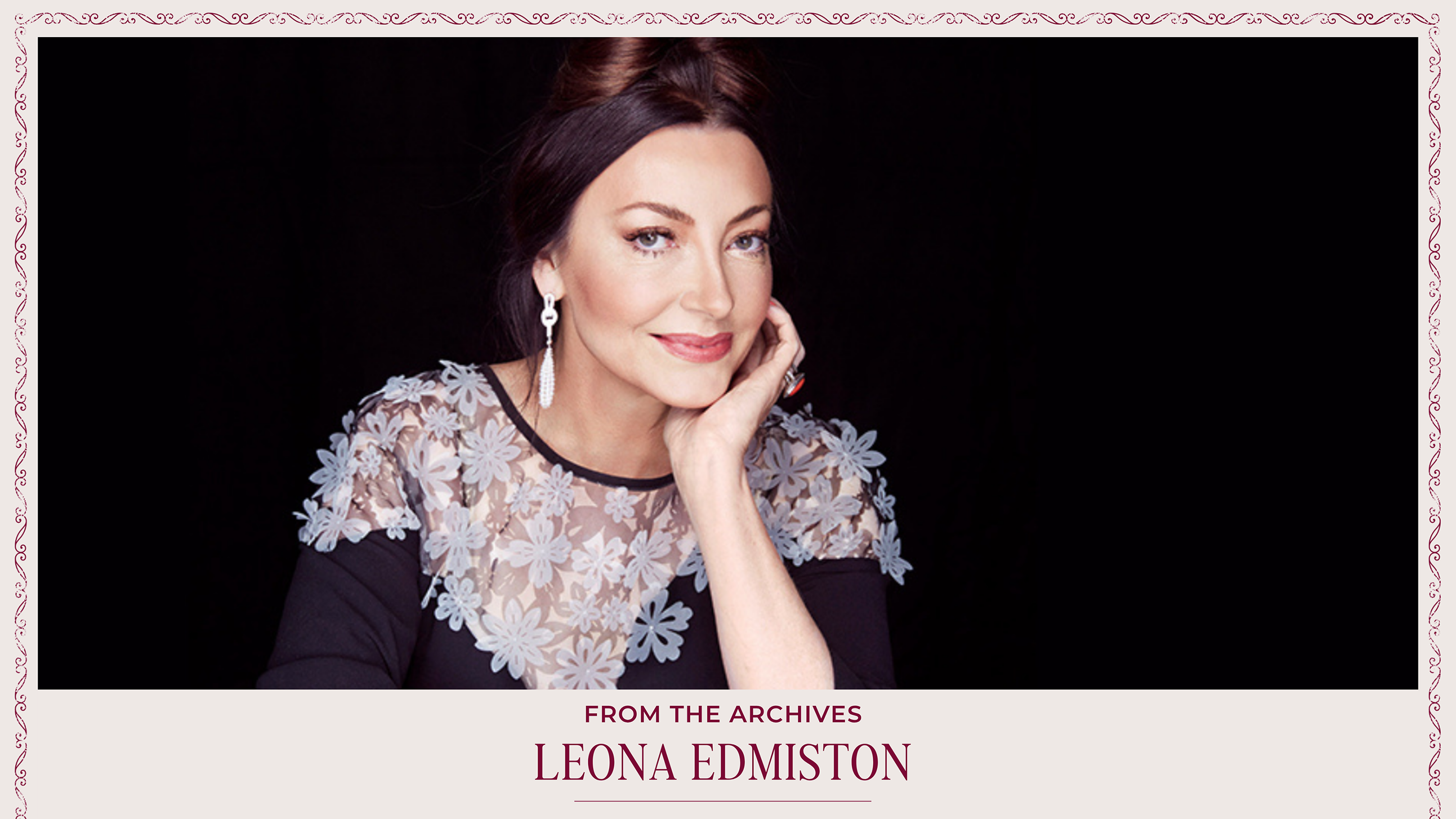 From the archives: 'Designer Leona Edmiston opens up on why her brand is a success'