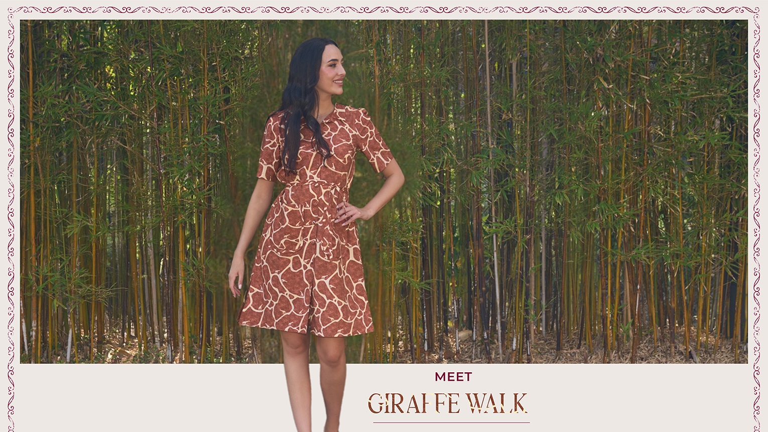 Meet Giraffe Walk: One Print, Two Beautiful Ways to Wear It