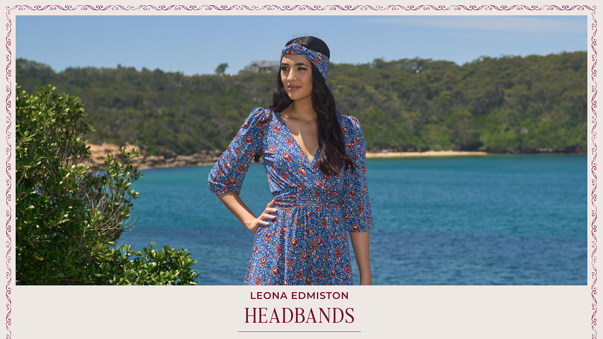 Add Instant Glamour with a Leona Edmiston Headband