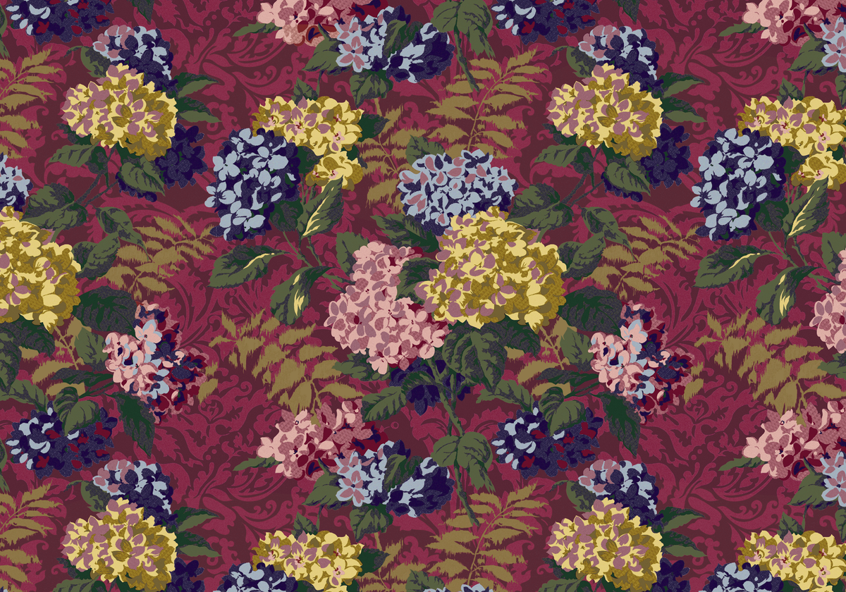 HYDRANGEA BROCADE