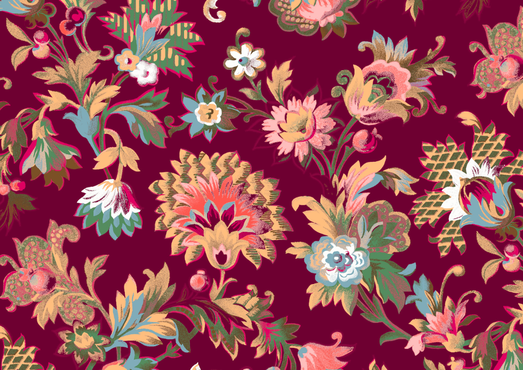 Mulberry Rococo
