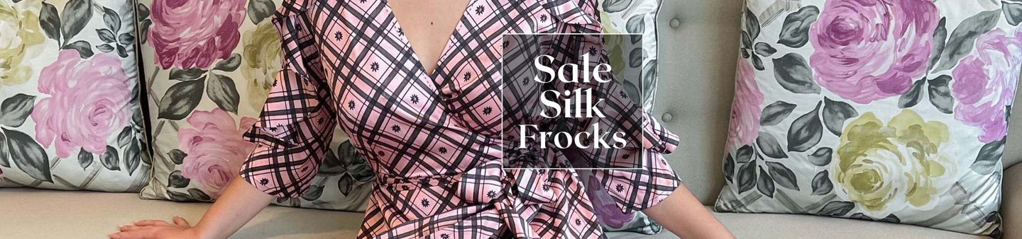 Selected Silk Frocks on Sale