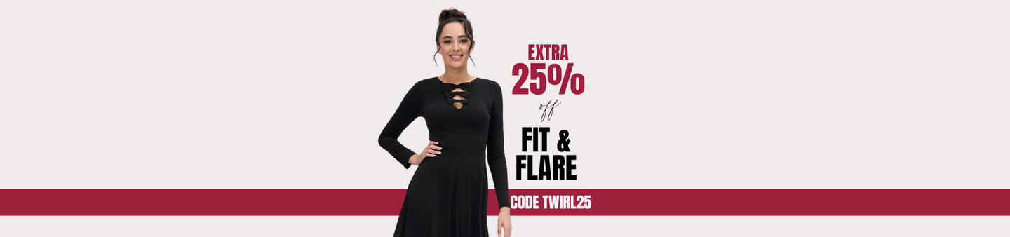 FIT AND FLARE SALE