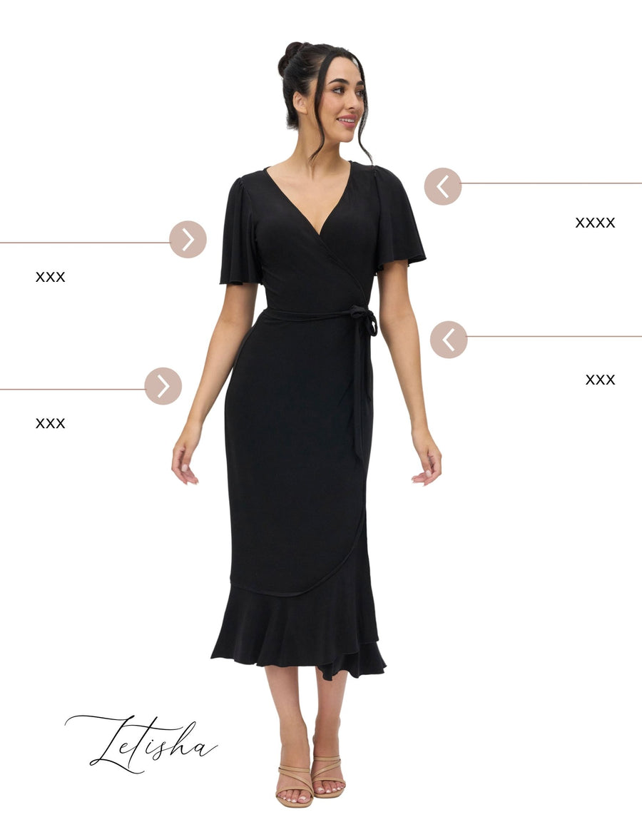 Letisha 'LBD' True Wrap Dress