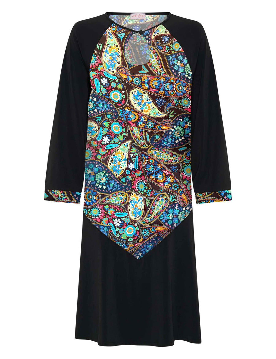 Monica 'Kashmir' Limited Edition Iconic Silk Shiftdress (ONLY 4 PIECES MADE)