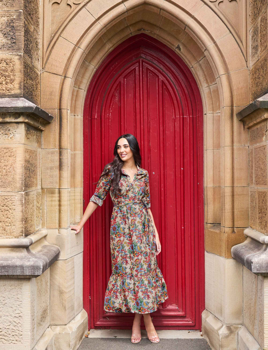 Farah 'Bird Of Paradise' 100% Cotton Shift Dress