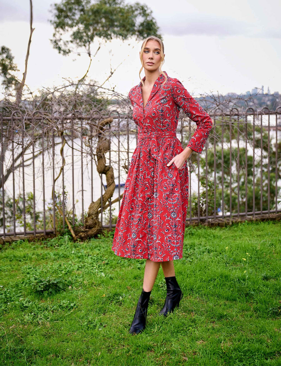 Sharon 'Chateau' Shirtdress