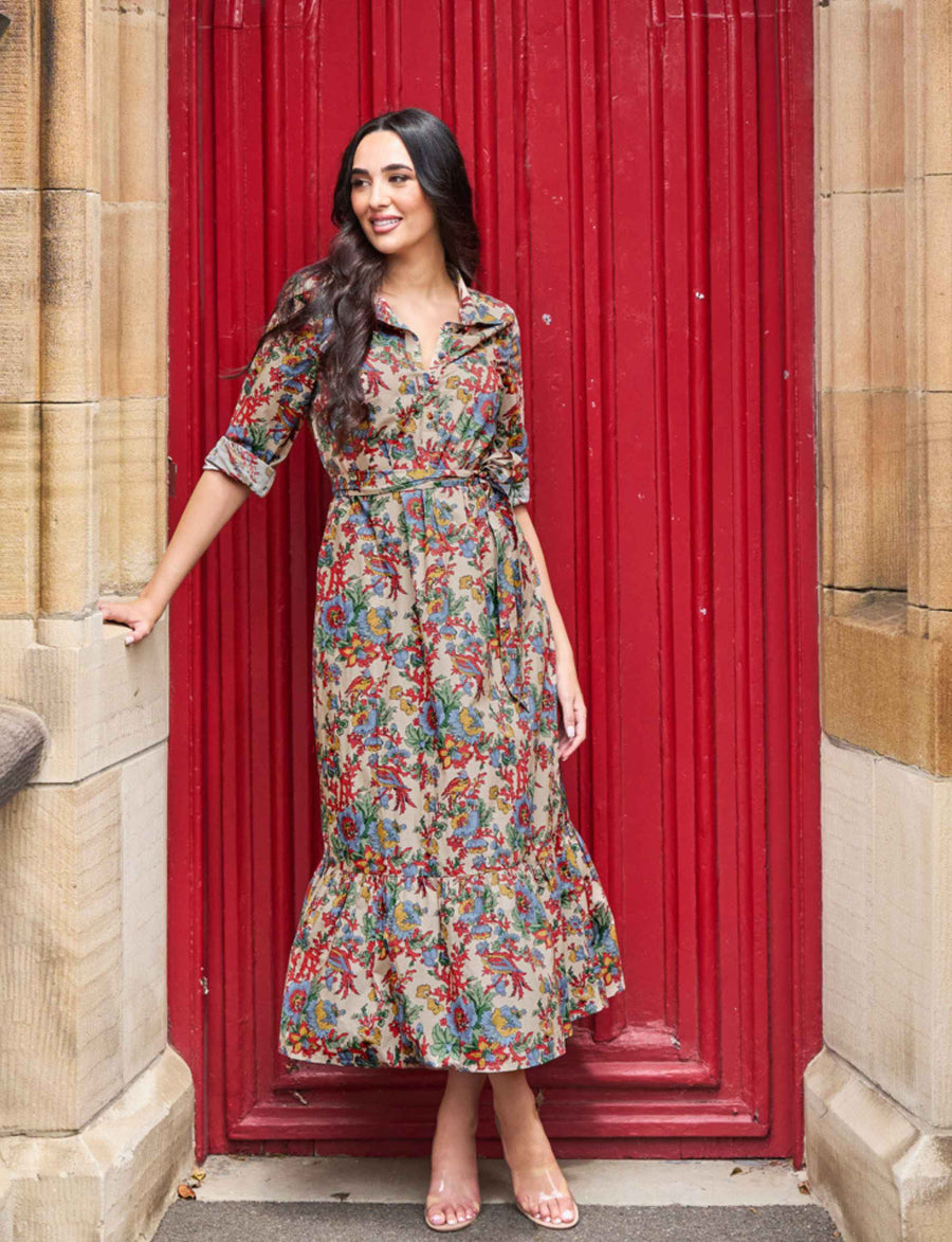 Farah 'Bird Of Paradise' 100% Cotton Shift Dress