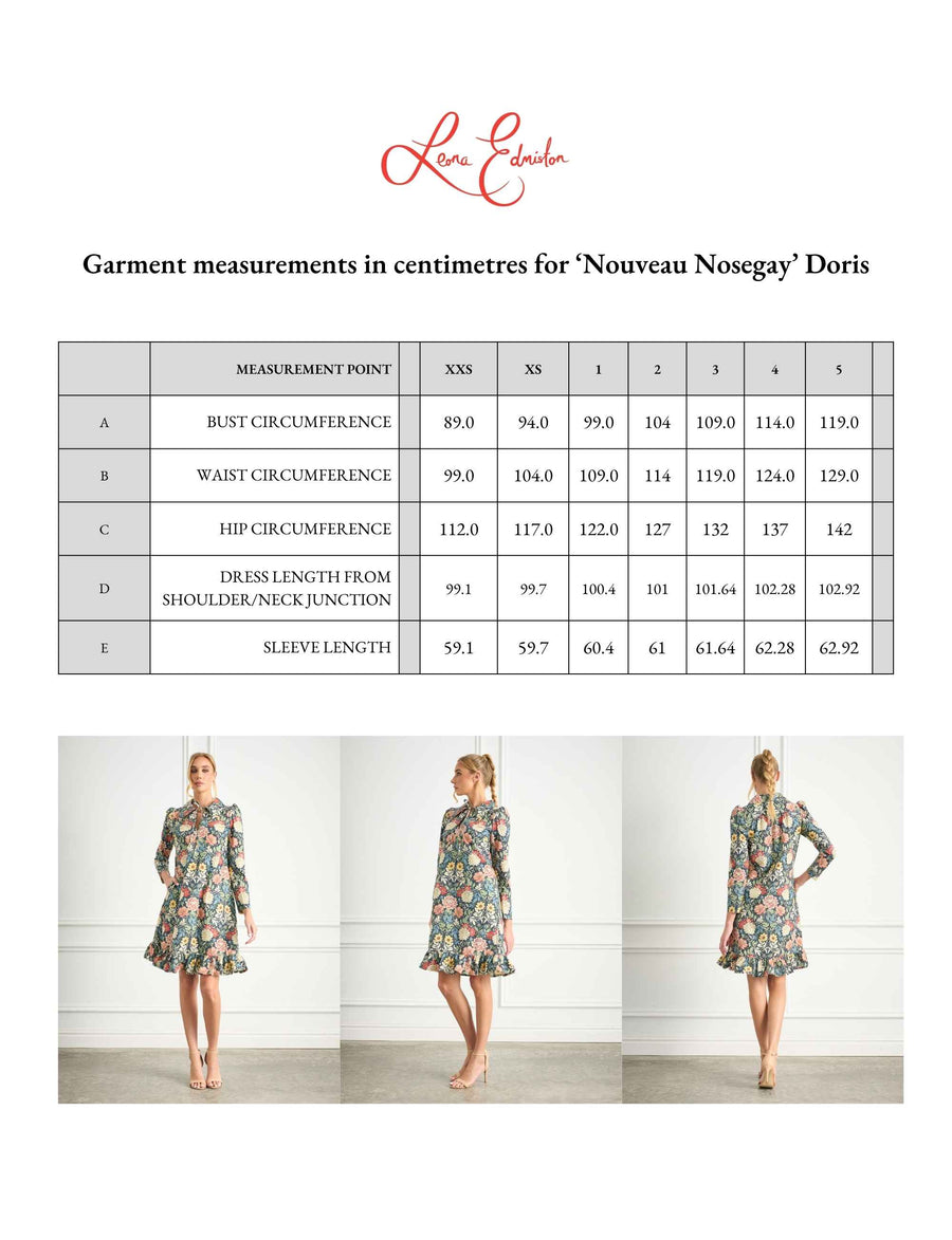 Doris 'Nouveau Nosegay' A-line Shift Dress