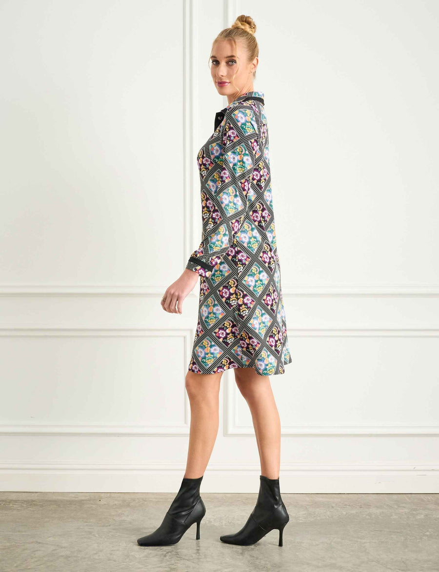 ORIGINAL SAMPLE Denim 'Blueberry Sling' Shift Dress FINAL SALE