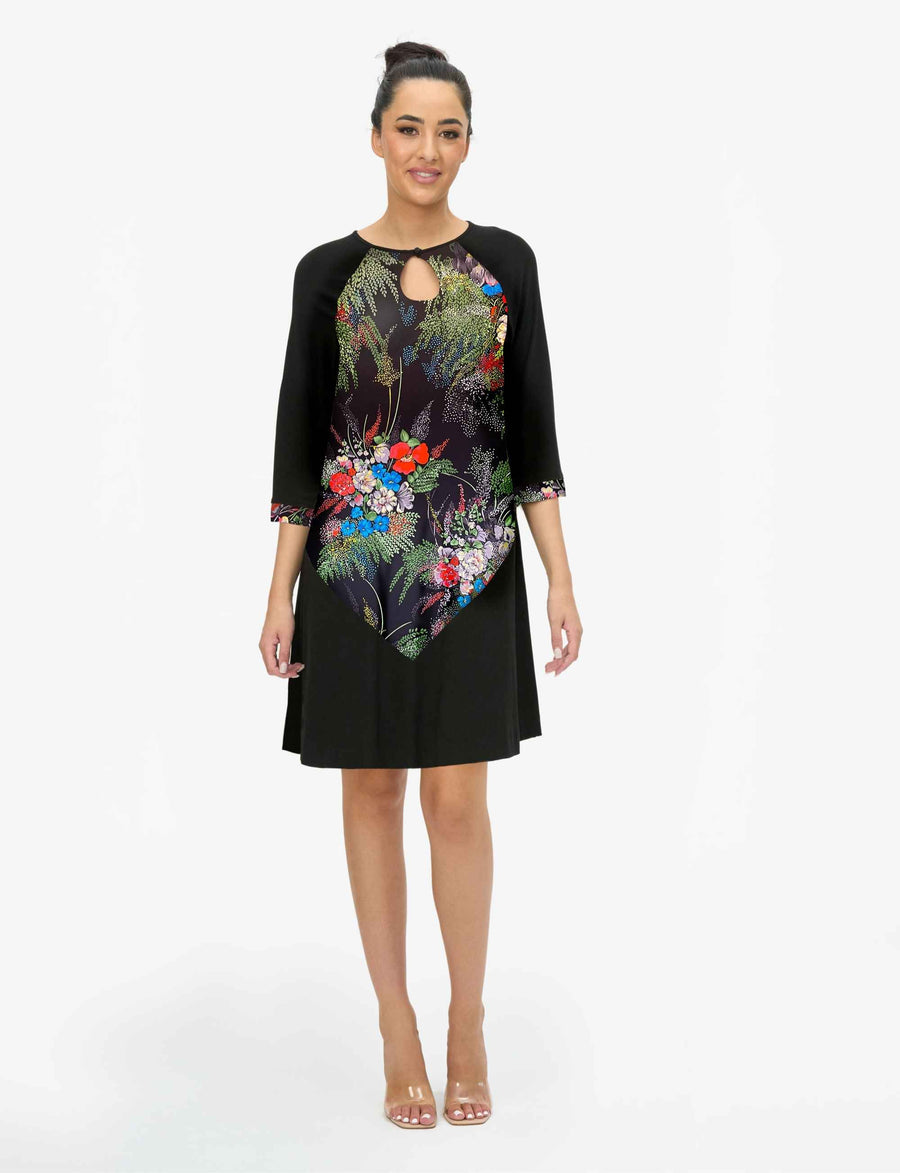 Diana 'Green Fountains' Limited Edition Iconic Silk Shiftdress (ONLY 3 PIECES MADE)