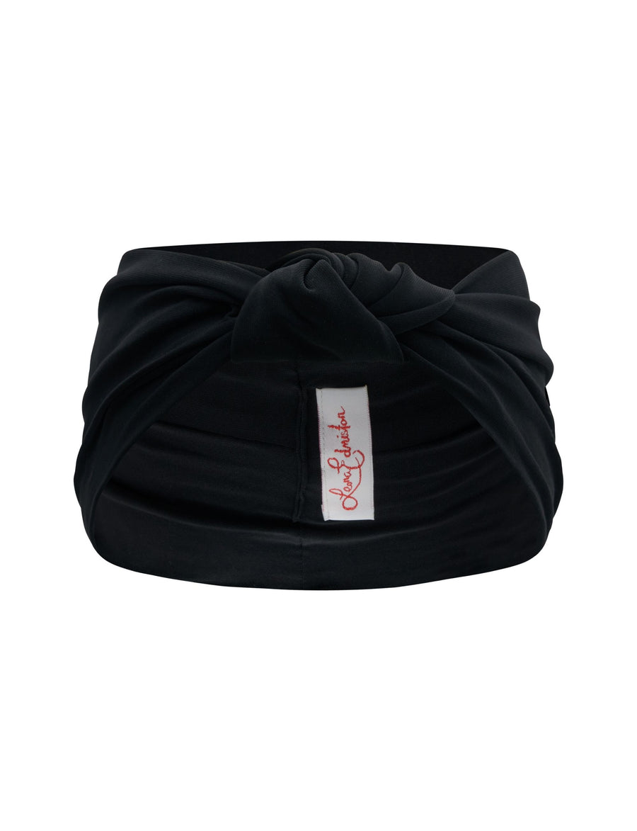 Black Knotted Headband