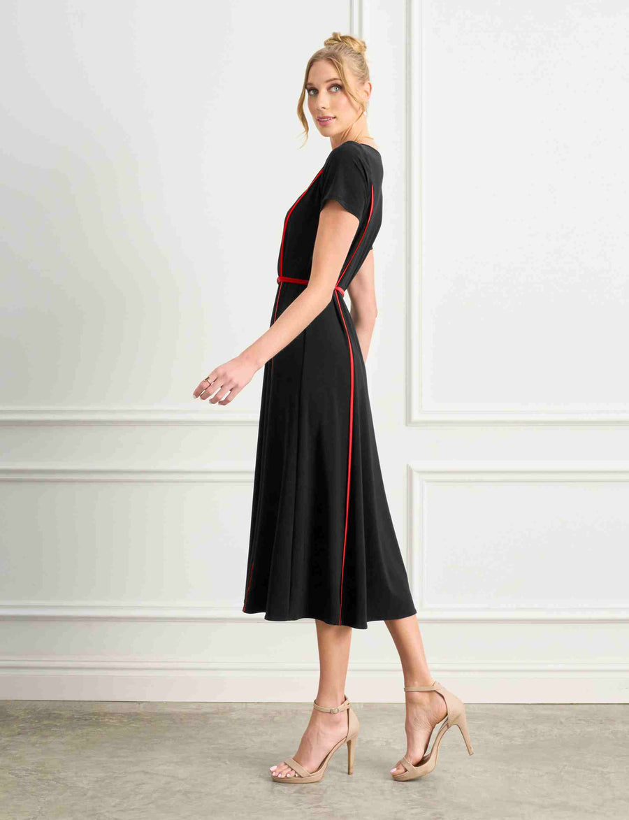 Patricia 'Red' Swing Sheath Dress