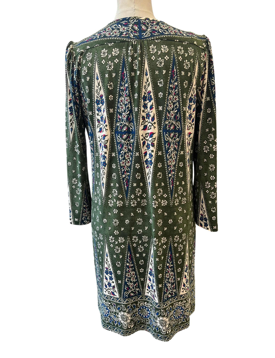 Sample 6: Ursula Style in Khaki Floral Print