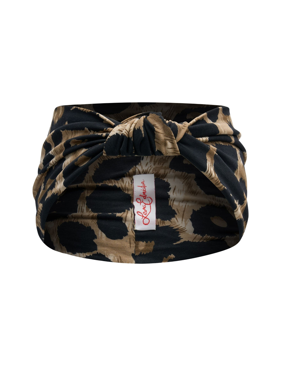 Animal Print Knotted Headband