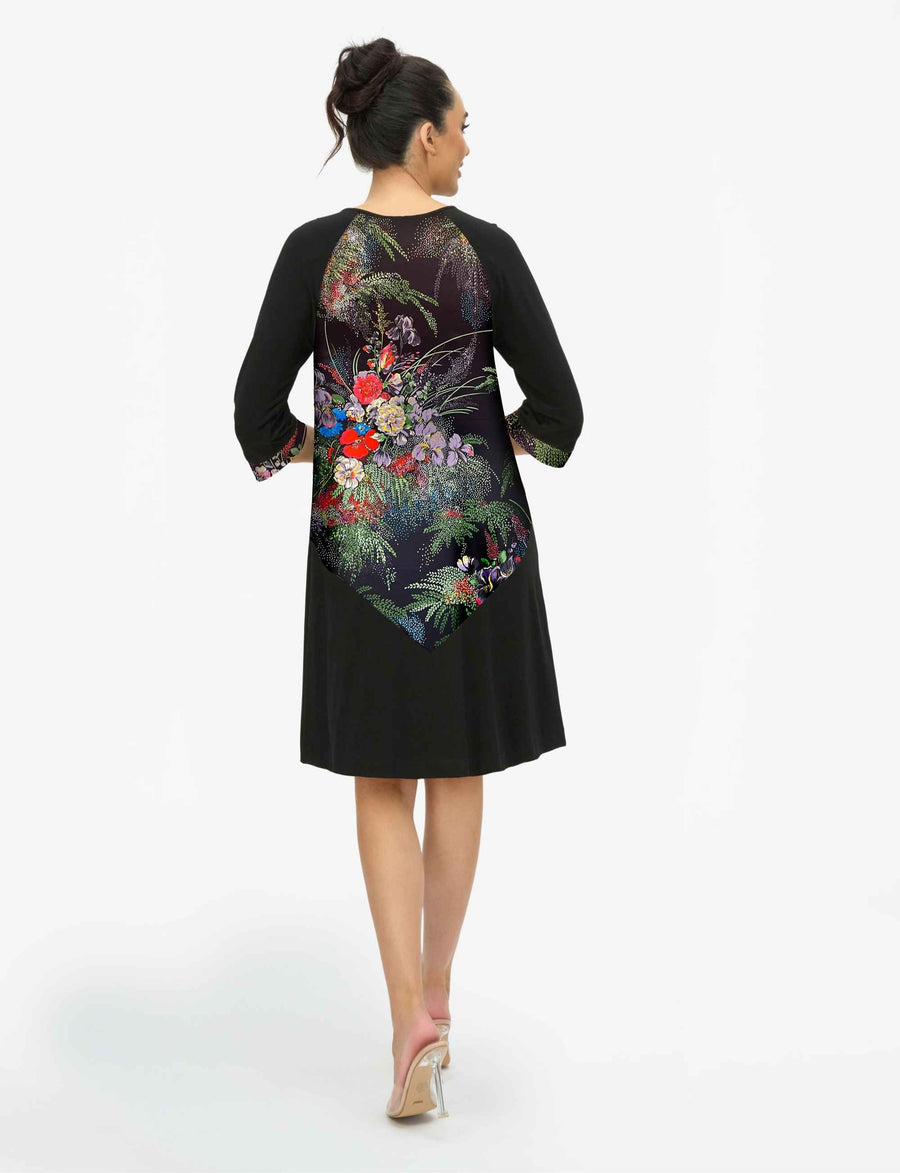 Diana 'Green Fountains' Limited Edition Iconic Silk Shiftdress (ONLY 3 PIECES MADE)