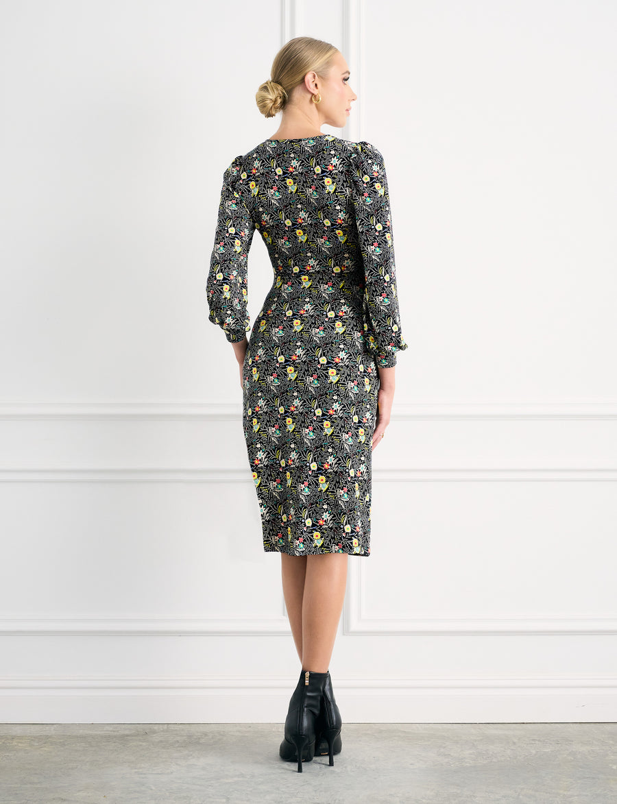 Olivia 'Briar Patch' V-Neck Knee Length Dress