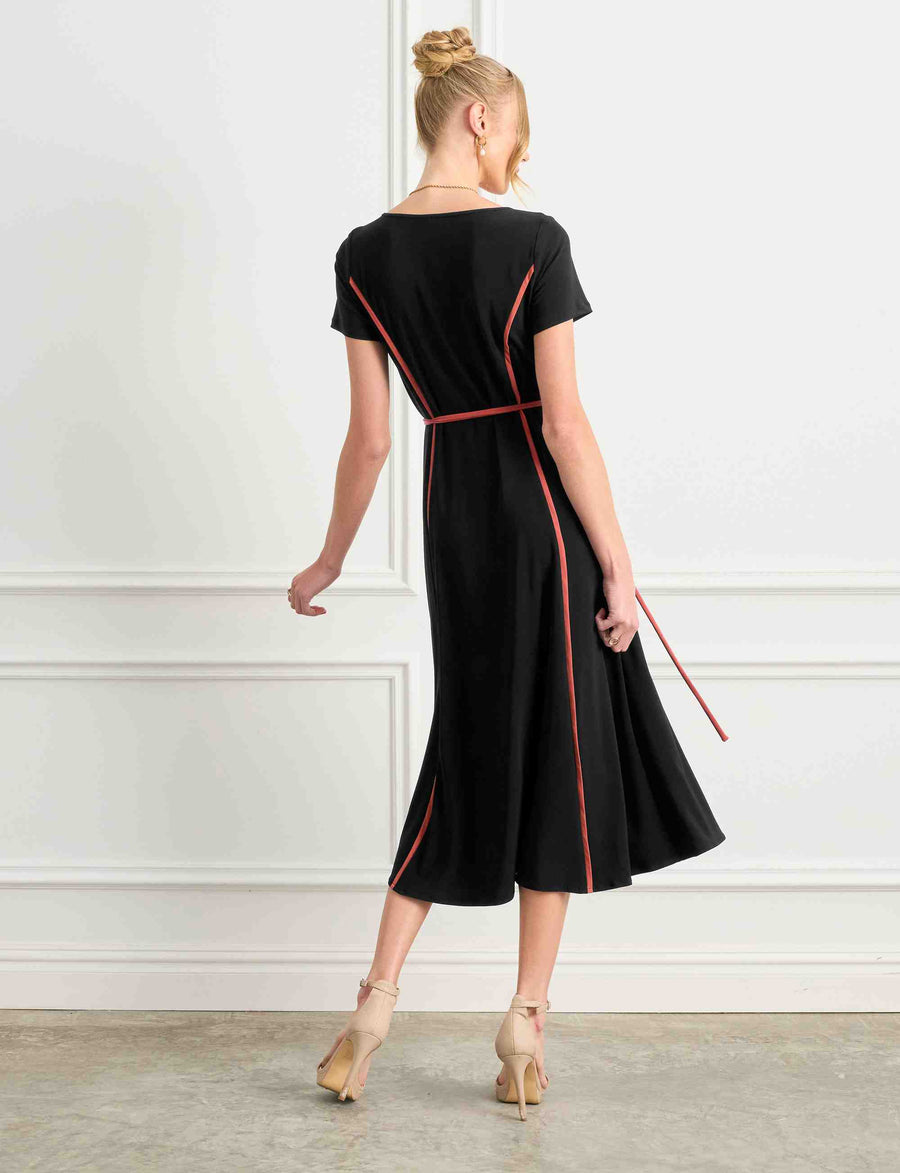 Patricia 'Melon' Swing Sheath Dress