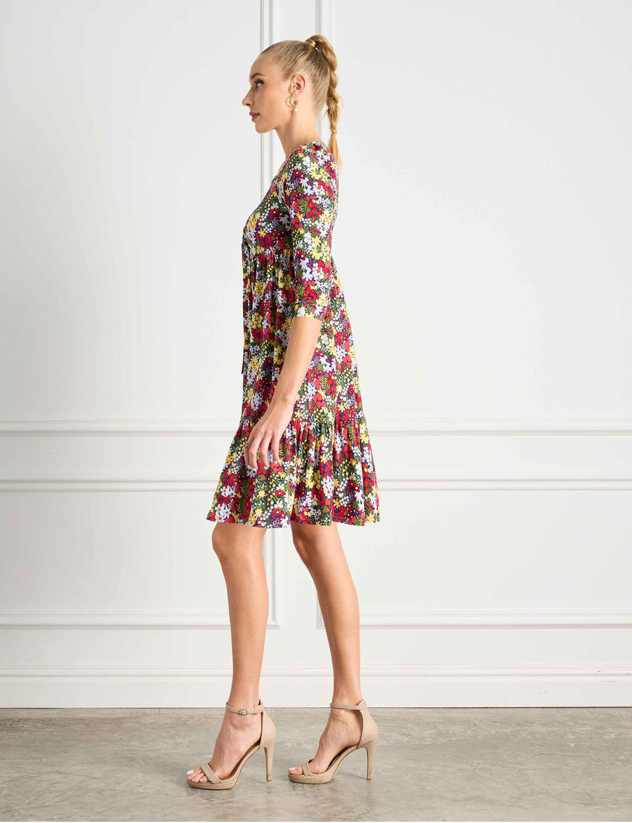 Sienna 'A Floral Affair' Empire Line Shift Dress