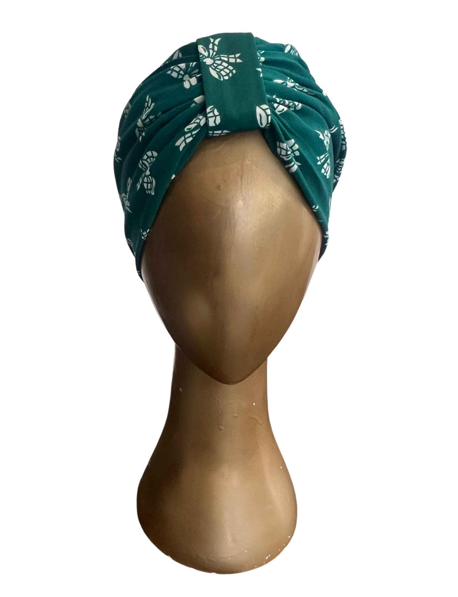 Turban Printed Jersey 'All Wrapped Up'