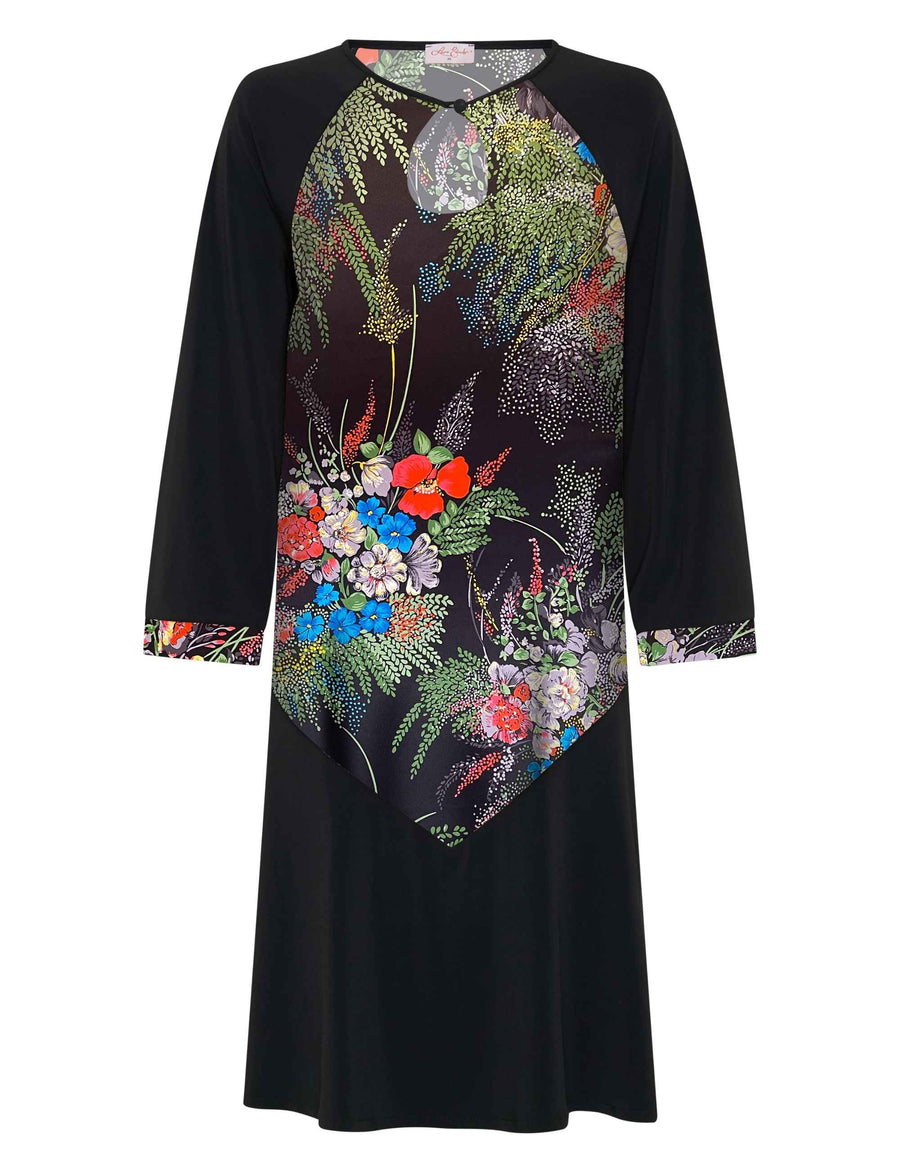 Diana 'Green Fountains' Limited Edition Iconic Silk Shiftdress (ONLY 3 PIECES MADE)