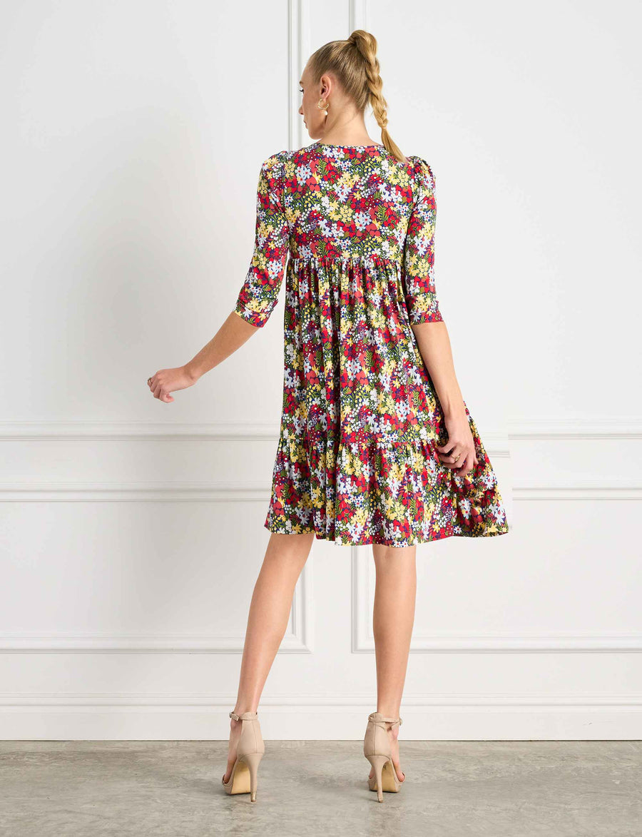 Sienna 'A Floral Affair' Empire Line Shift Dress