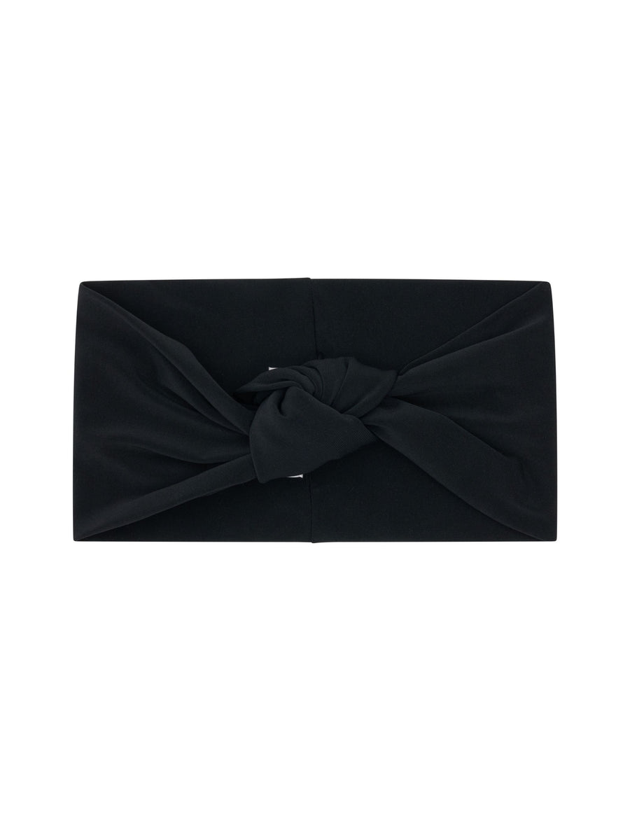 Black Knotted Headband