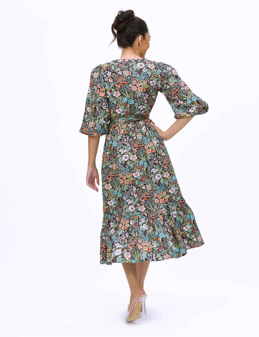 Maree 'Woodland Stroll' Loose Fit Double Tiered Dress NEW ARRIVAL