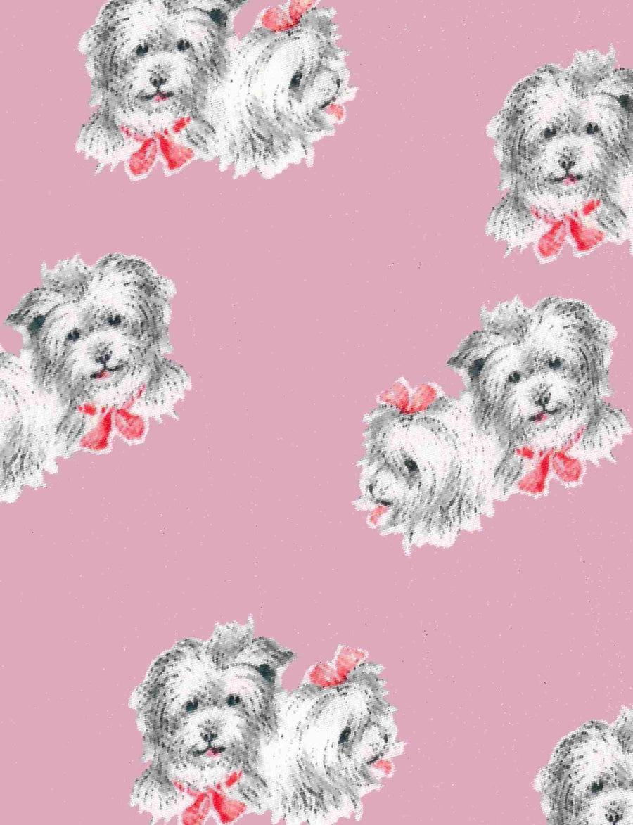 Coco 'Puppy Love' Empire Fit and Flare Midi Dress
