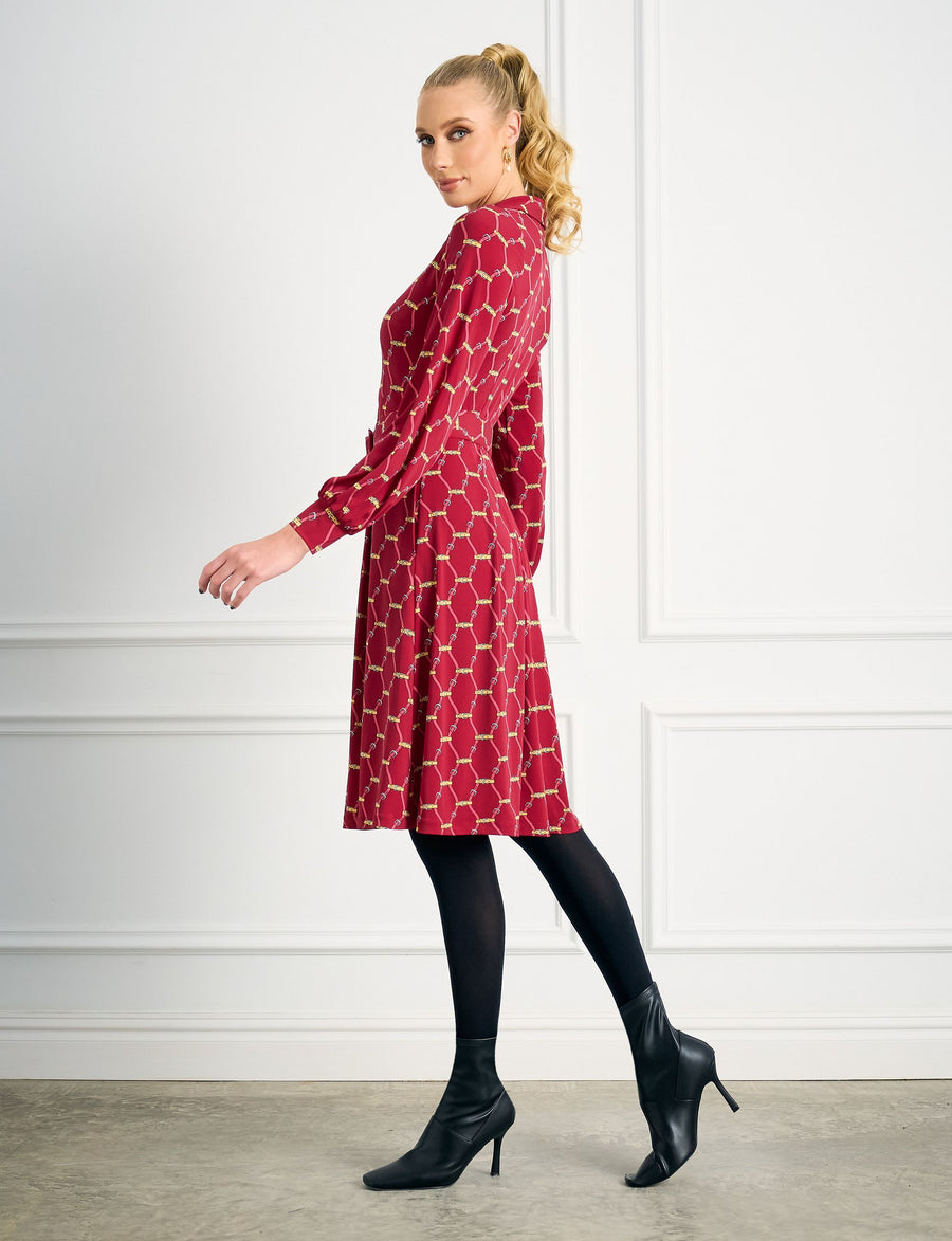 Emerson 'Buckle Up' Shirtmaker Dress with Belt
