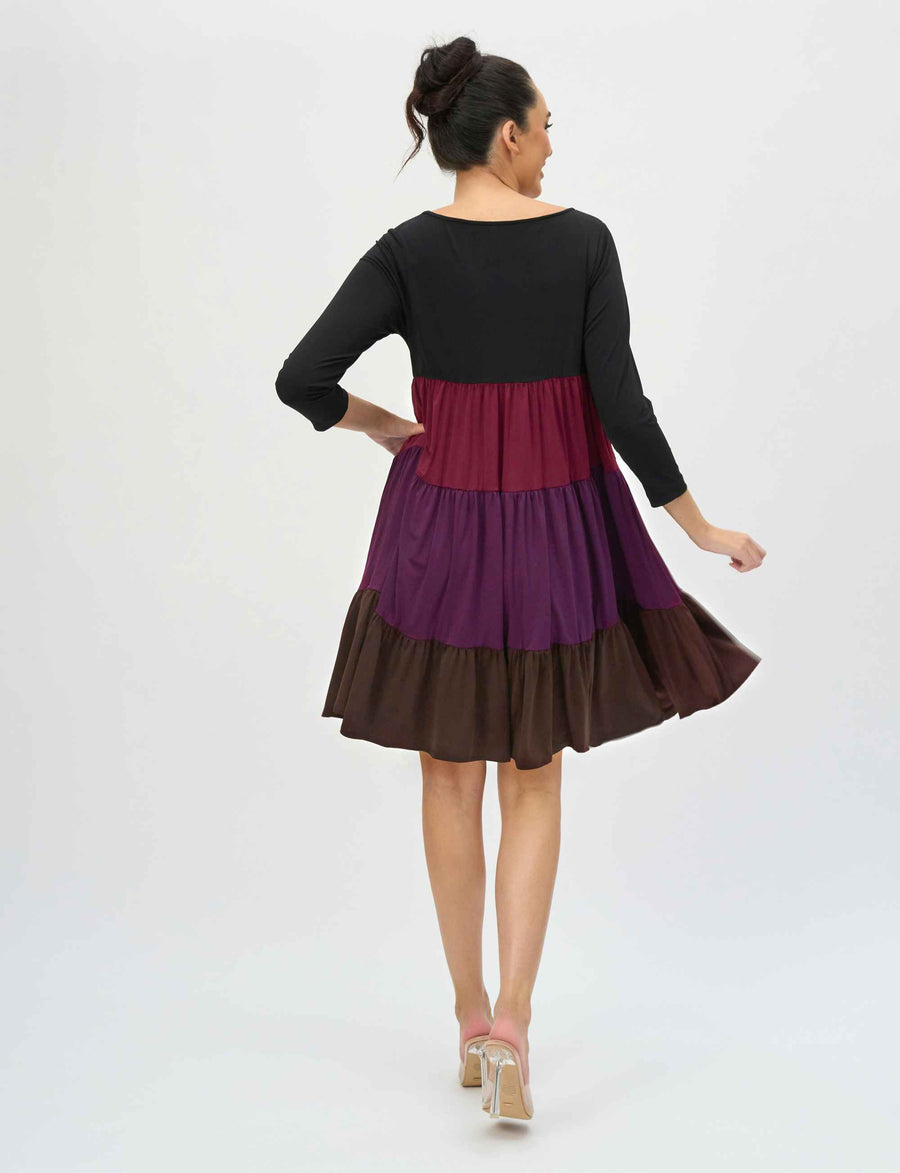 Ethel 'Luxe Layers' Tiered Shift Dress NEW ARRIVAL