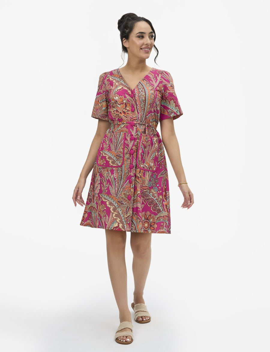 Shalimar 'Perfume River' Sheath Shirtdress