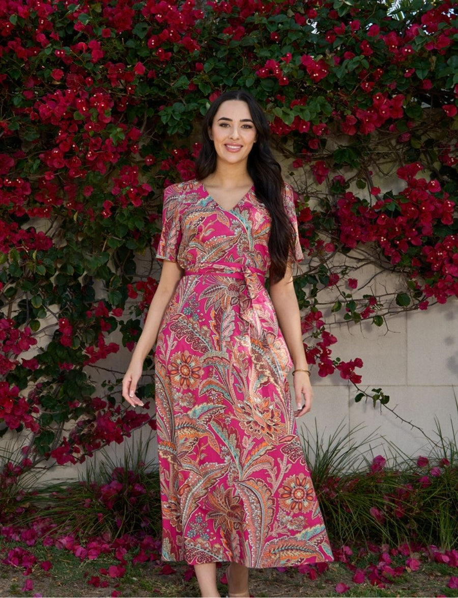 Ginger 'Perfume River' A-Line Maxi Dress