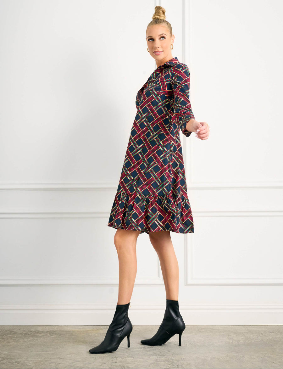 Scarlett 'Deco Delight' A-line Shift Dress