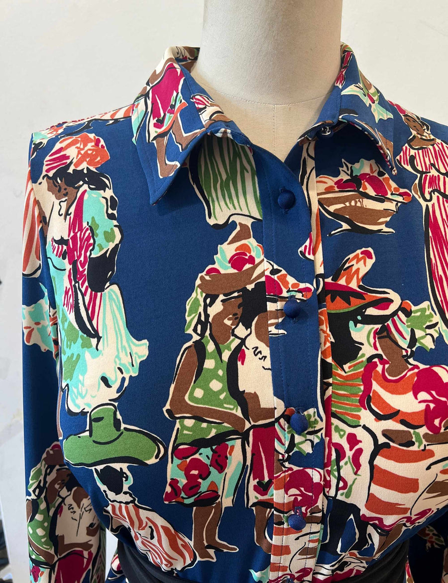 Sample 15: Emerson Style in Lady Print