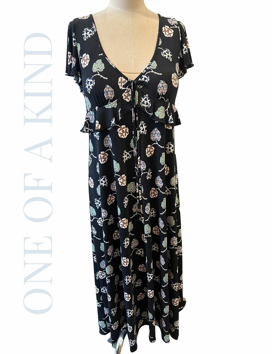 One of a Kind: Odette Style in Leaf Print (Sample 17)