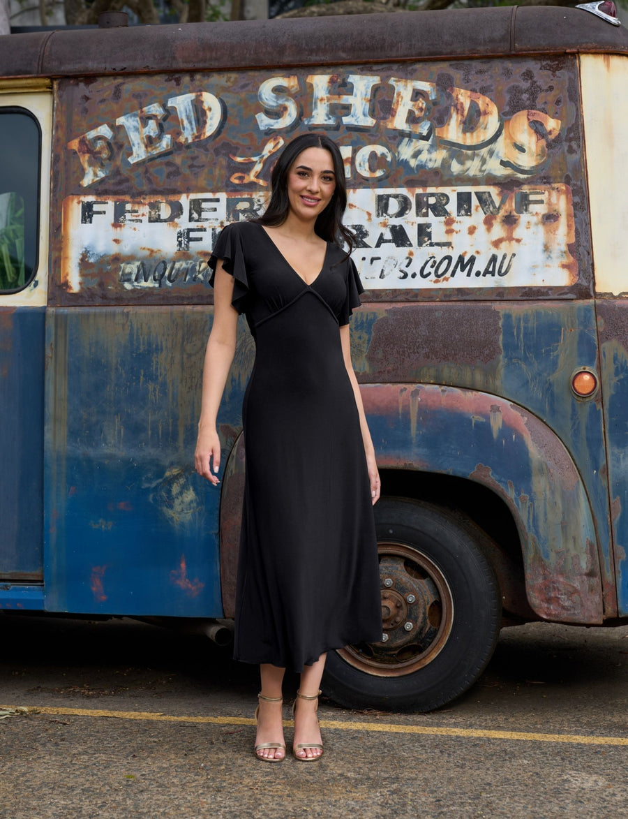 Cricket 'LBD' Empire Line Dress