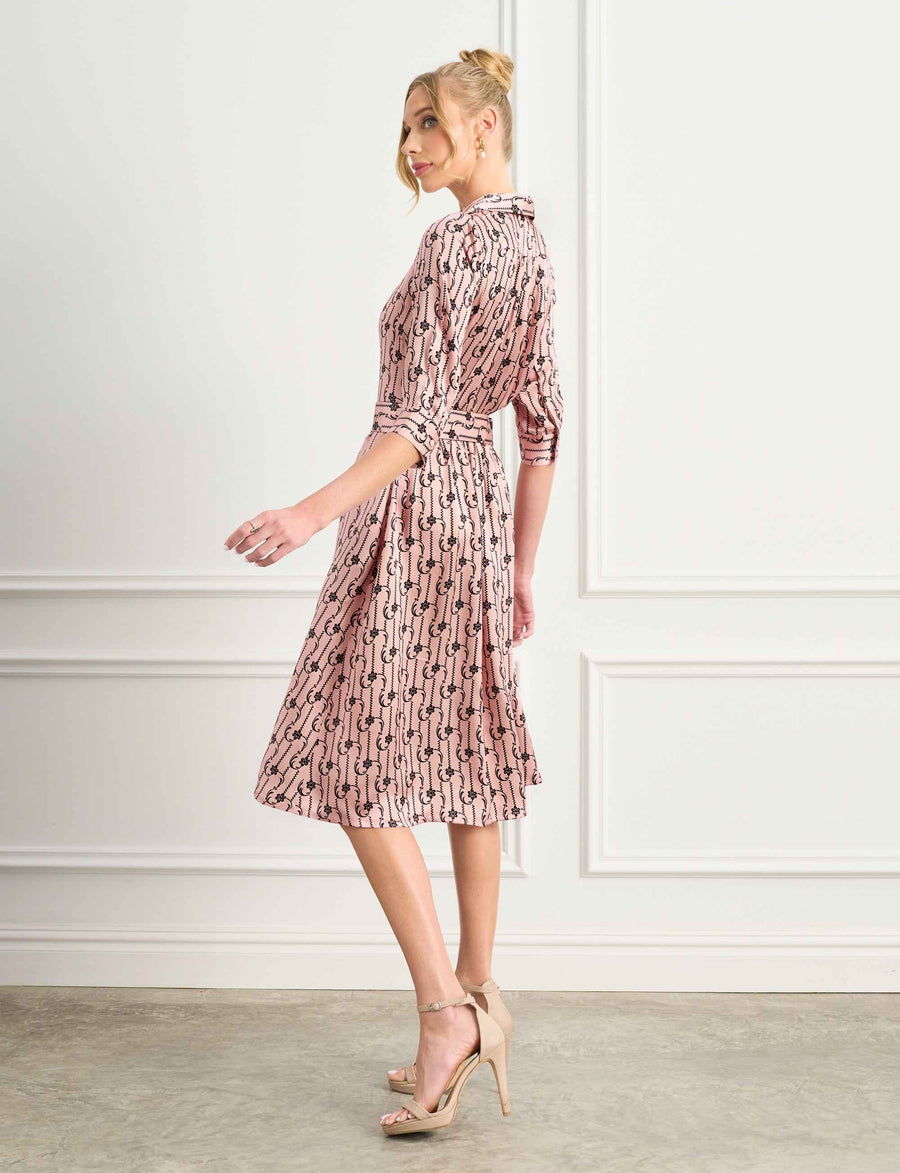 Faye 'Stairway to Heaven' Limited Edition 100% Silk Shirtdress