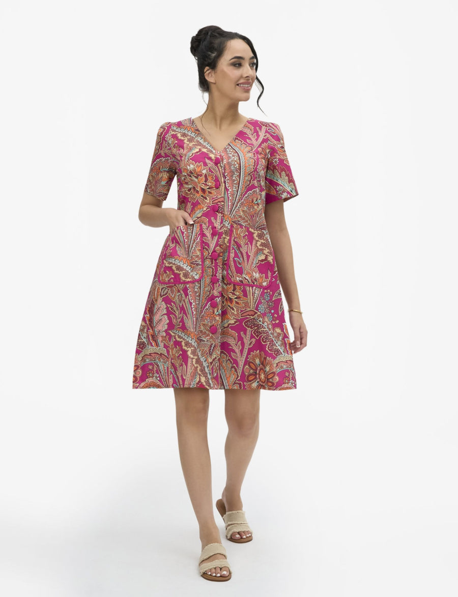 Shalimar 'Perfume River' Sheath Shirtdress