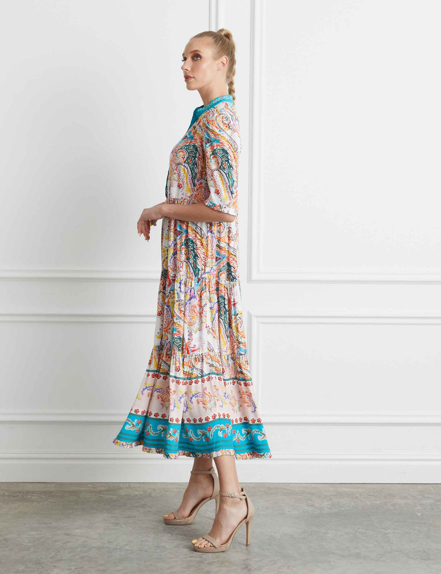 ORIGINAL SAMPLE  DIMMI - PAINTERY PAISLEY