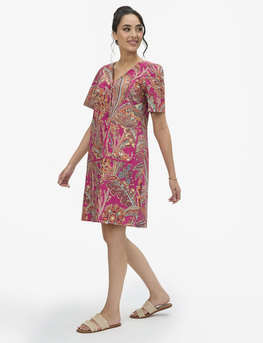 Shalimar 'Perfume River' Sheath Shirtdress