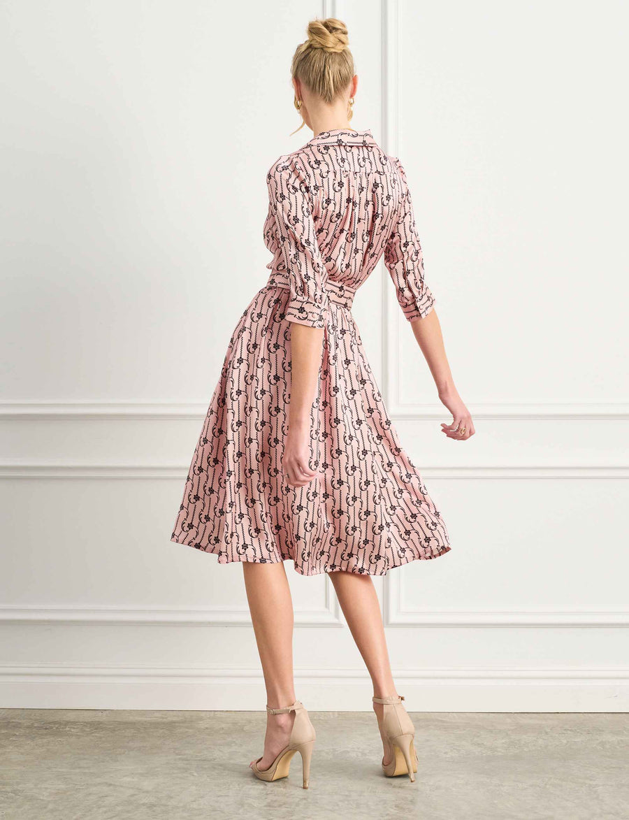 Faye 'Stairway to Heaven' Limited Edition 100% Silk Shirtdress